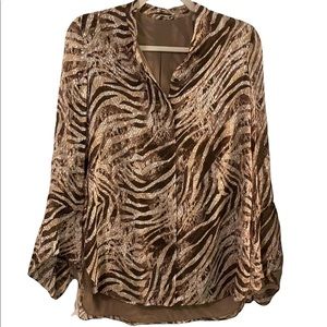 Tiger Blouse  (XS/TP)